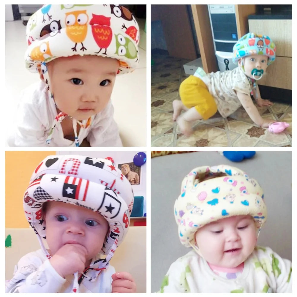 Baby Safety Soft Protective Helmet