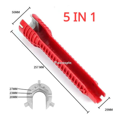 8 In 1/5 In 1 Flume Wrench Sink Faucet Plumbing Tools