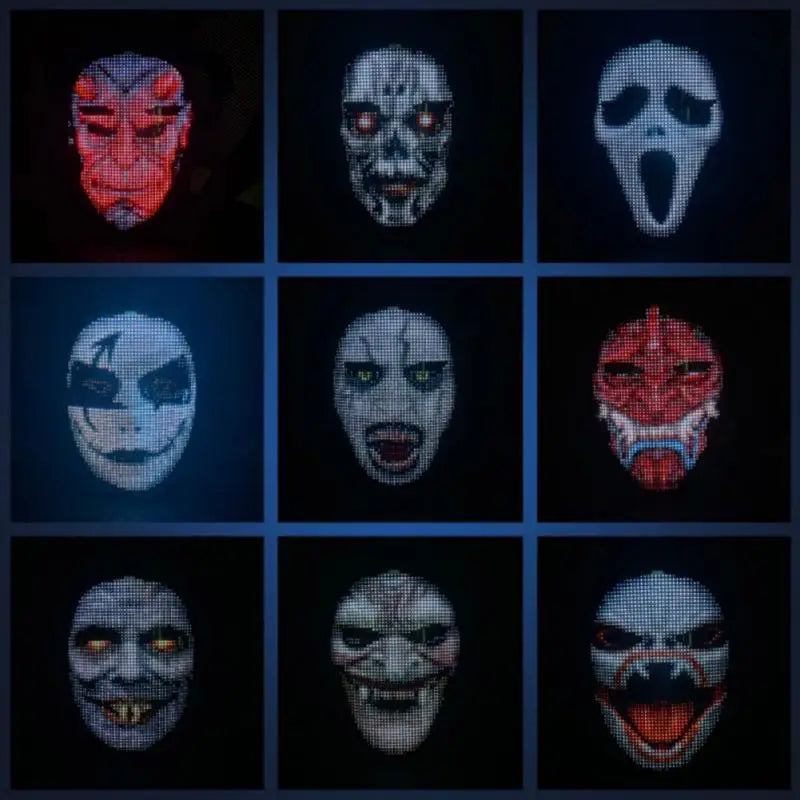 Led Face Masks for Halloween