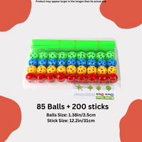 85 Balls + 200 Sticks (Includes Free Tent)